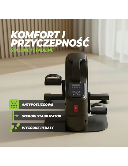 Virtufit elektryczny rower stacjonarny mb450 - trenażer mobilności