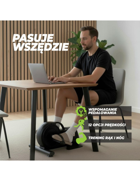 Virtufit elektryczny rower stacjonarny mb450 - trenażer mobilności