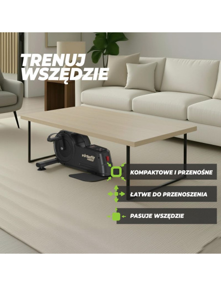 Virtufit elektryczny rower stacjonarny mb450 - trenażer mobilności