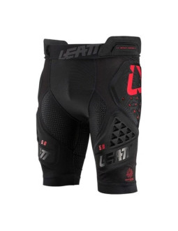 Spodenki z ochraniaczem leatt impact shorts 3df 5.0 rozmiar m, czarne