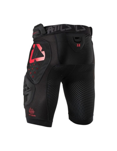 Spodenki z ochraniaczem leatt impact shorts 3df 5.0 rozmiar m, czarne
