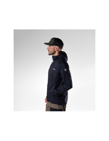 Kurtka męska rossignol m rainproof 2.5l shell jkt czarna