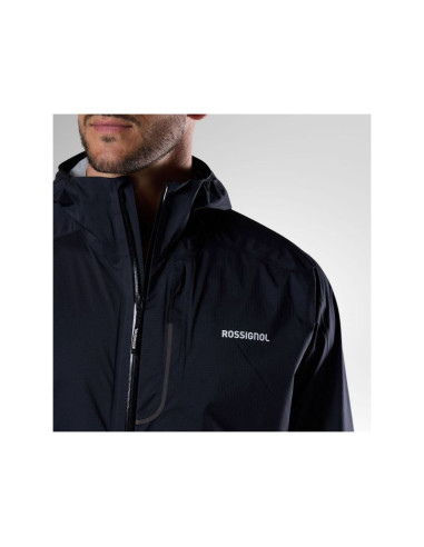 Kurtka męska rossignol m rainproof 2.5l shell jkt czarna