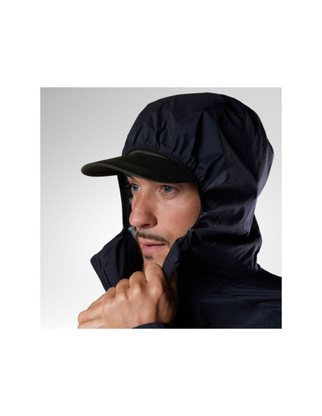 Kurtka męska rossignol m rainproof 2.5l shell jkt czarna