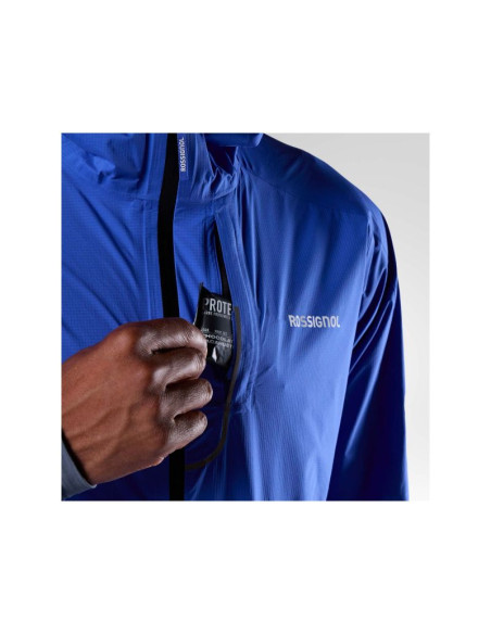 Kurtka męska rossignol m rainproof 2.5l shell jkt niebieska