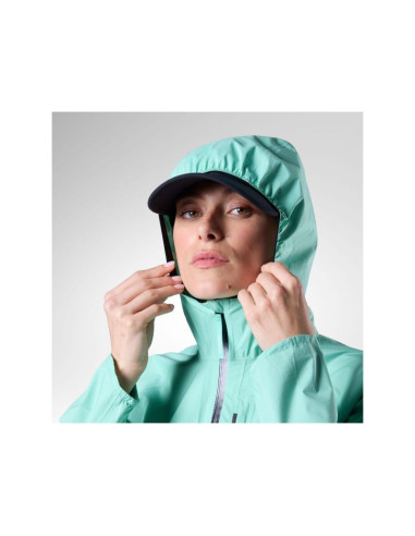 Kurtka damska rossignol w rainproof 2.5l shell jkt zielona