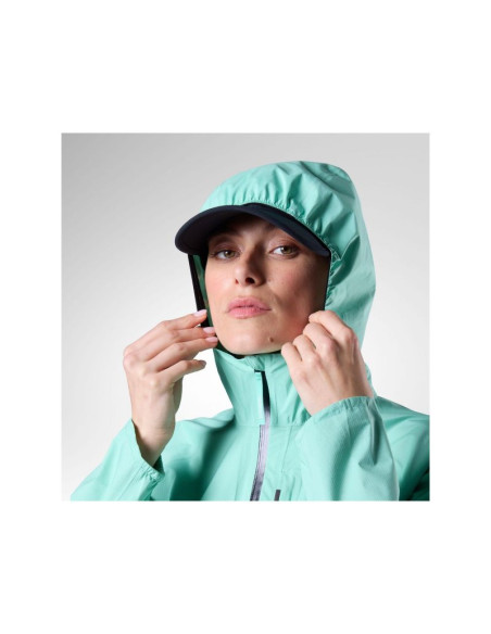 Kurtka damska rossignol w rainproof 2.5l shell jkt zielona