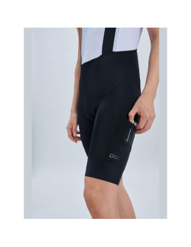 Spodenki rowerowe poc m's cadence cargo bib shorts czarny
