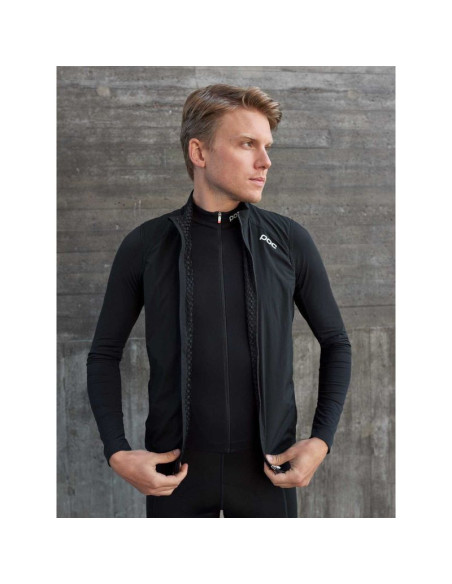 Kamizelka rowerowa poc pro thermal - czarny
