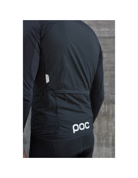 Kamizelka rowerowa poc pro thermal - czarny