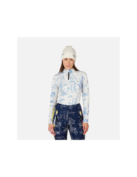 Bluza damska rossignol w jcc booster hz biała