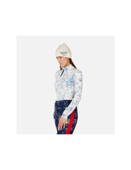 Bluza damska rossignol w jcc booster hz biała