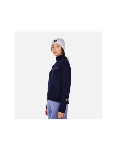 Sweter damski rossignol w signature sweater granatowy