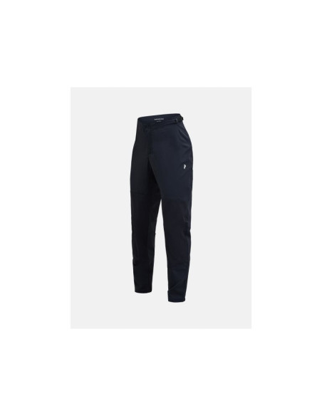 Spodnie damskie peak performance w trail tech pants kolor czarny