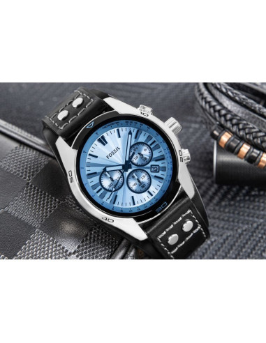 Zegarek męski fossil coachman ch2564 + box