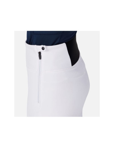 Spodnie narciarskie damskie rossignol w ski softshell pant białe