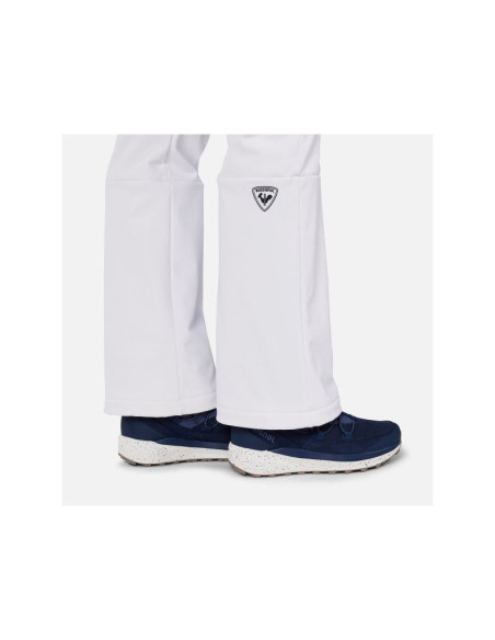 Spodnie narciarskie damskie rossignol w ski softshell pant białe