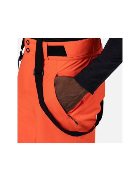 Spodnie narciarskie męskie rossignol insulated ski pant pomarańczowe