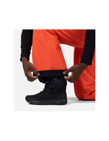 Spodnie narciarskie męskie rossignol insulated ski pant pomarańczowe