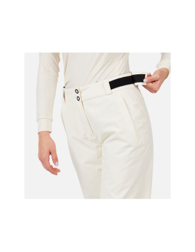 Spodnie narciarskie damskie rossignol w insulated ski pant białe