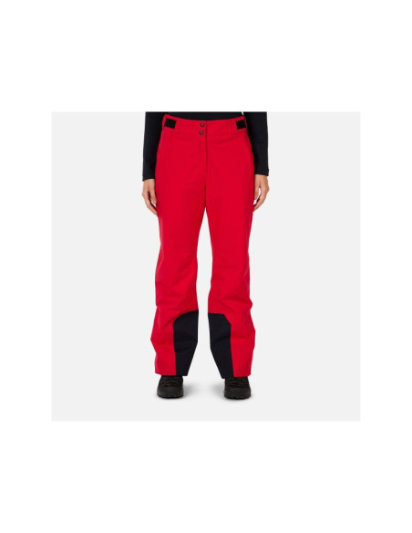 Spodnie narciarskie damskie rossignol w insulated ski pant czerwone
