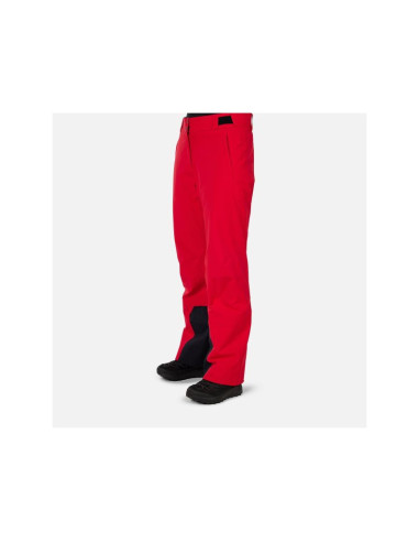 Spodnie narciarskie damskie rossignol w insulated ski pant czerwone