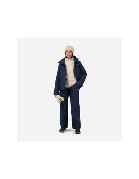 Spodnie narciarskie damskie rossignol w insulated ski pant granatowe