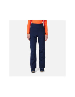 Spodnie narciarskie damskie rossignol w ski softshell pant granatowe