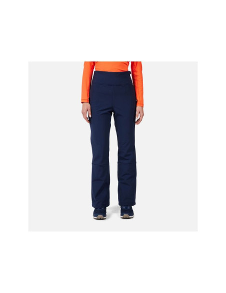 Spodnie narciarskie damskie rossignol w ski softshell pant granatowe