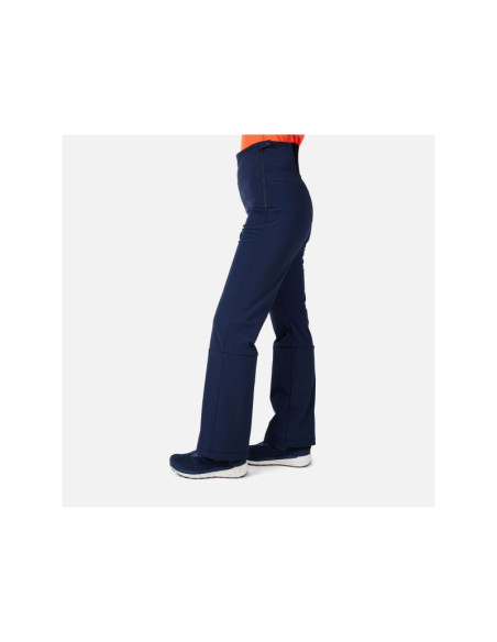 Spodnie narciarskie damskie rossignol w ski softshell pant granatowe