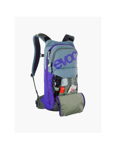 Plecak z bukłakiem evoc stage 6 + hydration bladder 2 steel violet dark olive