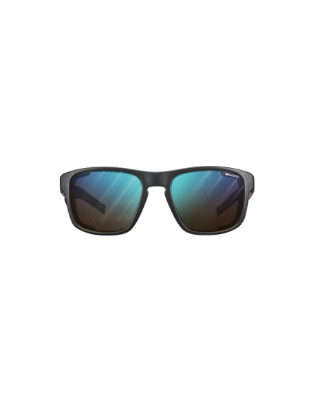 Okulary julbo shield m - matowy czarny| reactiv performance 2-4 dl bleu