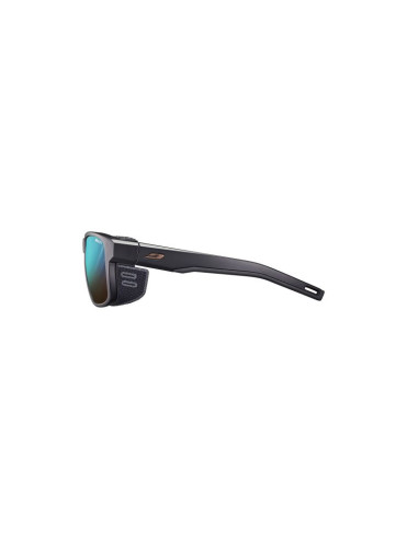 Okulary julbo shield m - matowy czarny| reactiv performance 2-4 dl bleu
