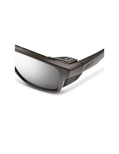 Okulary julbo shield m - matowy czarny| reactiv performance 2-4 dl bleu