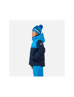 Kurtka narciarska dziecięca rossignol boy siz quilted jkt granatowa 2