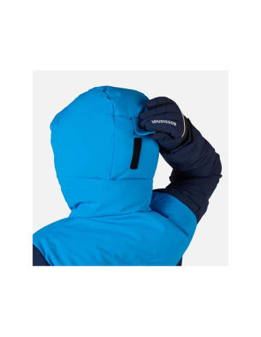 Kurtka narciarska dziecięca rossignol boy siz quilted jkt granatowa