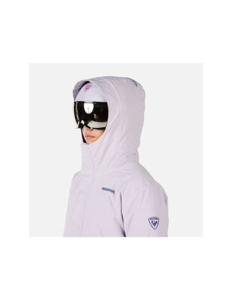 Kurtka narciarska dziecięca rossignol jr outerlimits insulated jkt szara