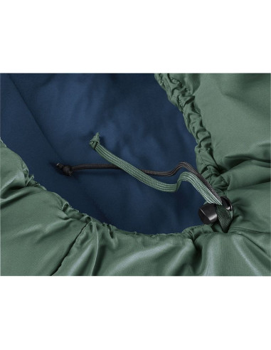 Deuter orbit sl +5c/41f dorosły śpiwór typu mumia tkanina, polietylenosulfon (pes), ripstop zielony