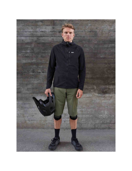 Kurtka rowerowa poc motion wind jacket czarny