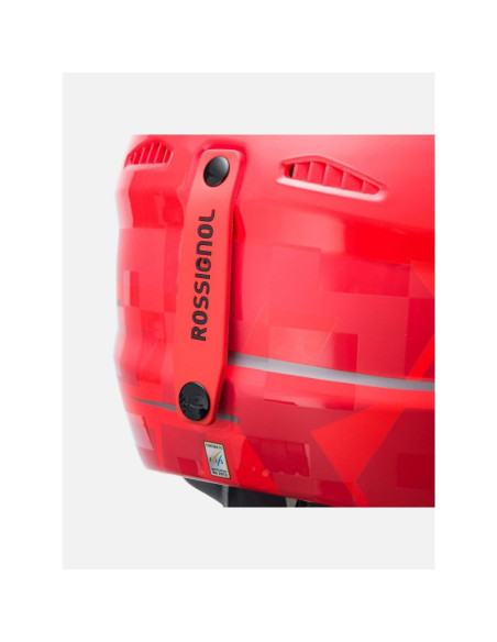 Kask narciarski rossignol hero giant impacts fis red