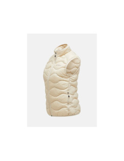 Kamizelka damska peak performance w helium down vest kolor beżowy 2
