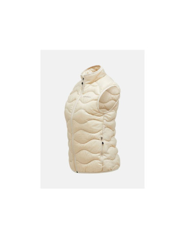 Kamizelka damska peak performance w helium down vest kolor beżowy