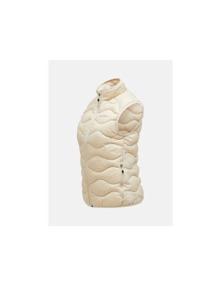 Kamizelka damska peak performance w helium down vest kolor beżowy