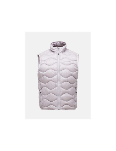 Kamizelka puchowa męska peak performance m helium down vest kolor szary