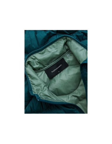 Kamizelka puchowa męska peak performance m helium down vest kolor zielony