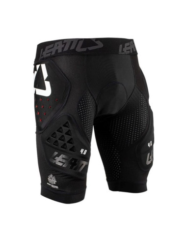 Spodenki z ochraniaczem leatt impact shorts 3df 4.0 rozmiar l, czarne