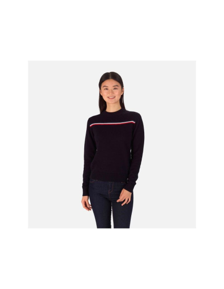 Sweter rossignol w audrine knit granatowy