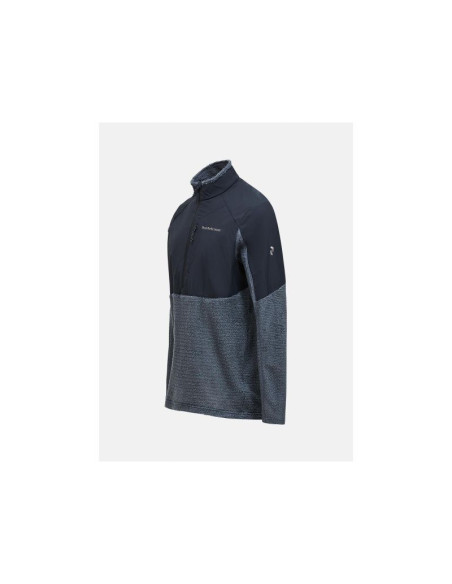 Bluza męska peak performance m freelight alpha half zip kolor granatowy