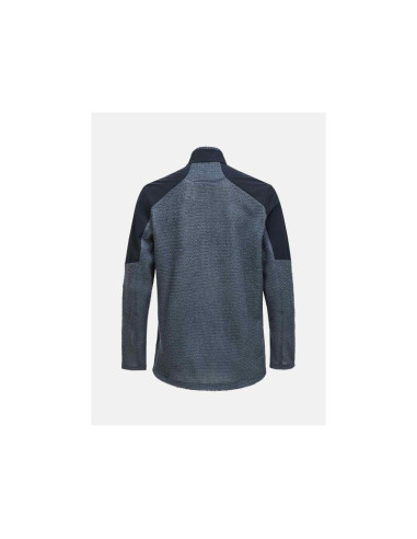 Bluza męska peak performance m freelight alpha half zip kolor granatowy