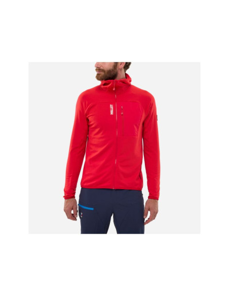 Bluza męska millet trilogy icon lightgrid hd m czerwona